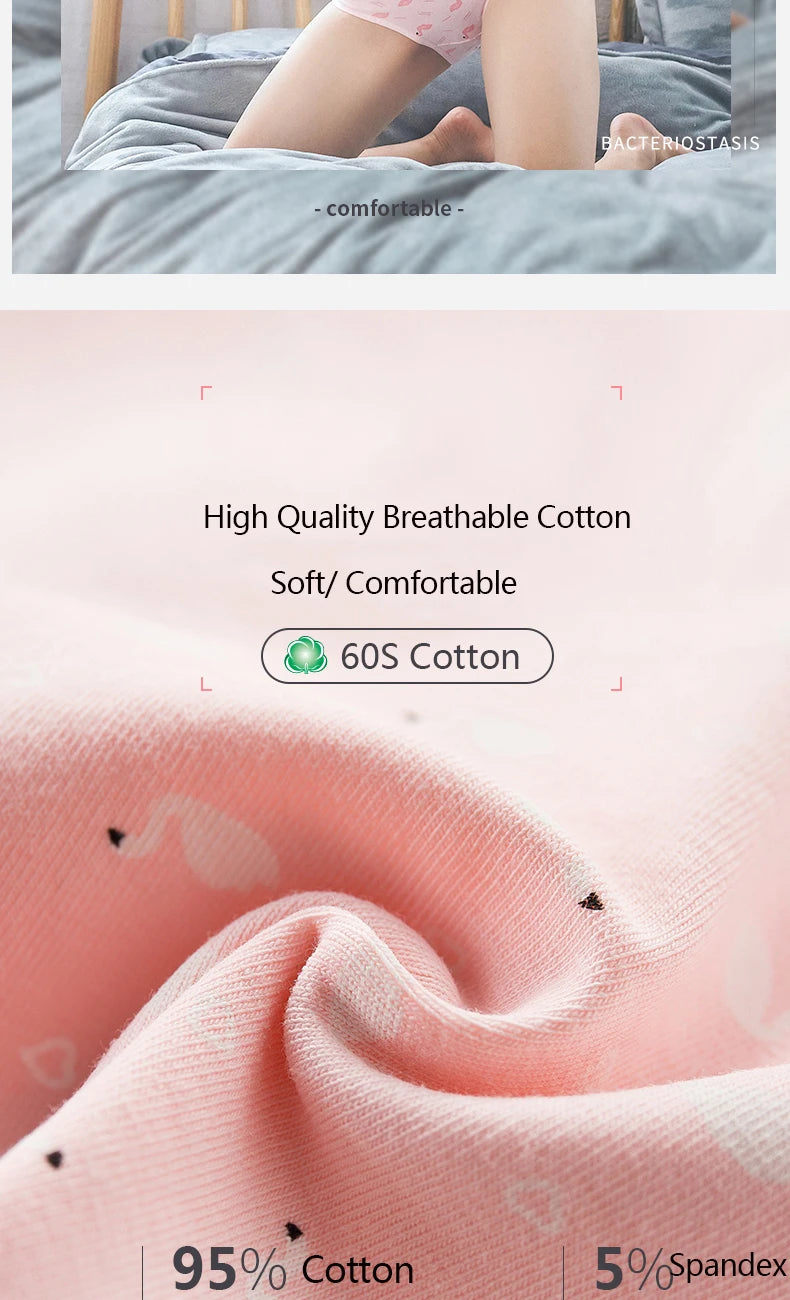 5Pcs COTTON PANTIES