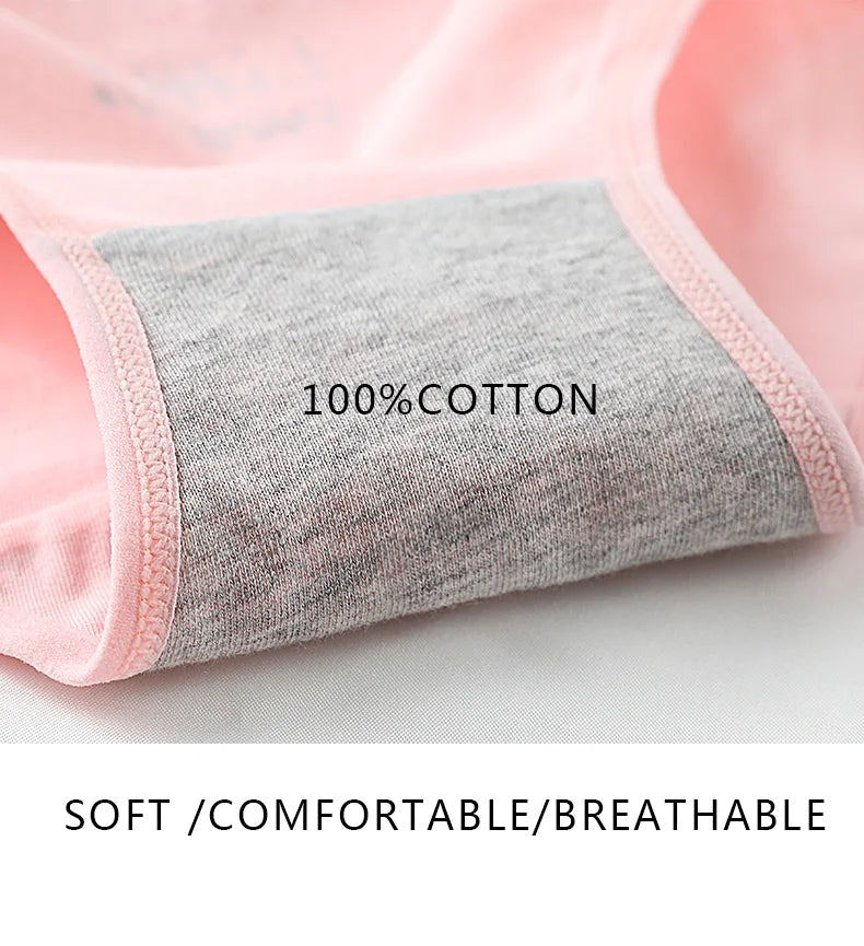 5Pcs COTTON PANTIES