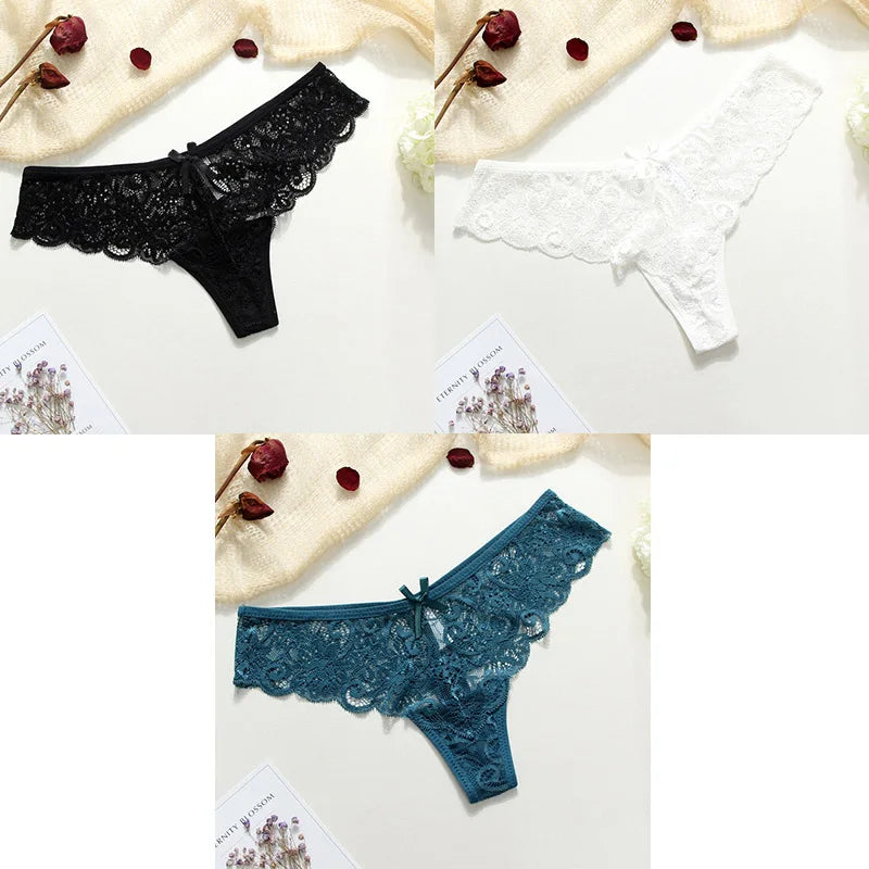 3pcs LA THONGS PANTIES