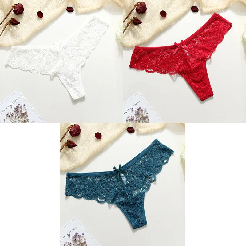 3pcs LA THONGS PANTIES
