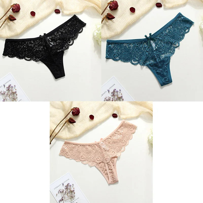 3pcs LA THONGS PANTIES