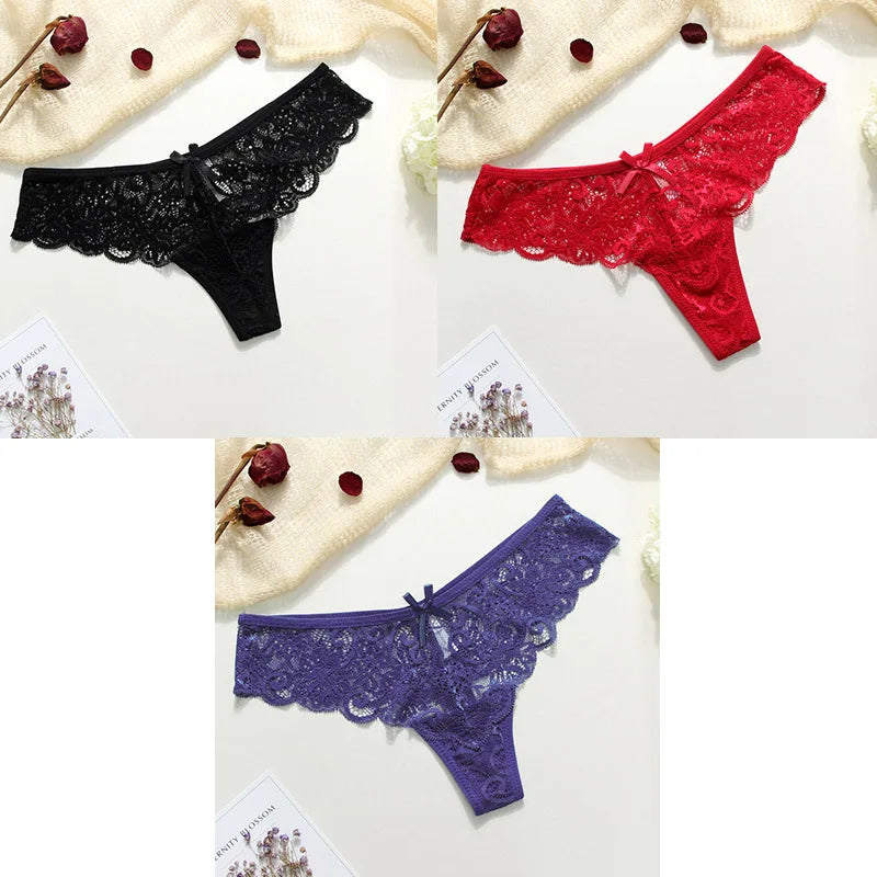 3pcs LA THONGS PANTIES