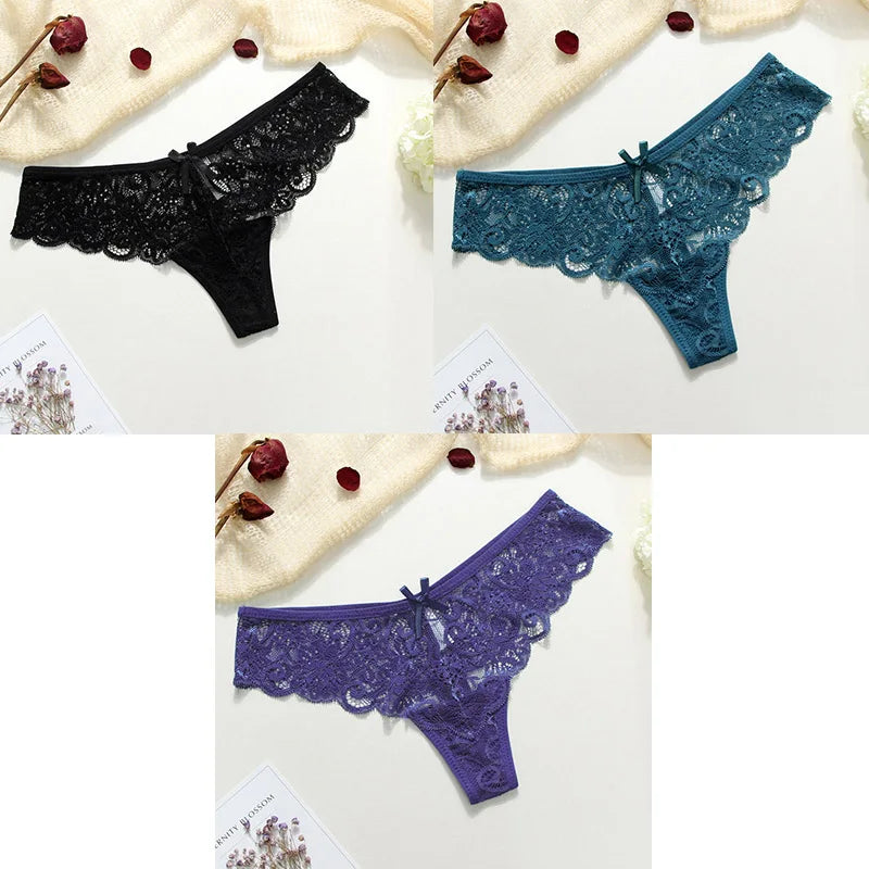 3pcs LA THONGS PANTIES