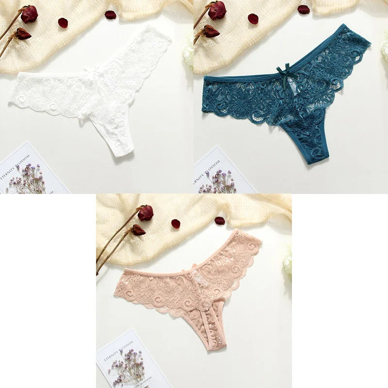 3pcs LA THONGS PANTIES