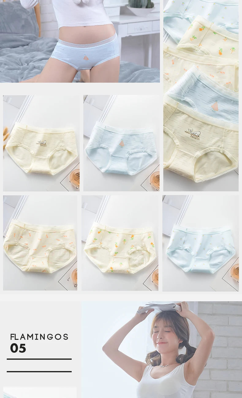 5Pcs COTTON PANTIES