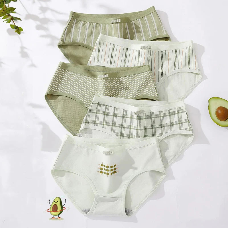 5Pcs COTTON PANTIES