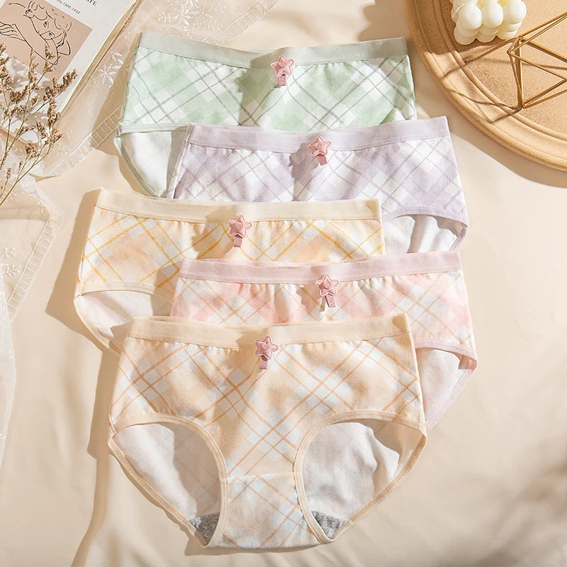 5Pcs COTTON PANTIES