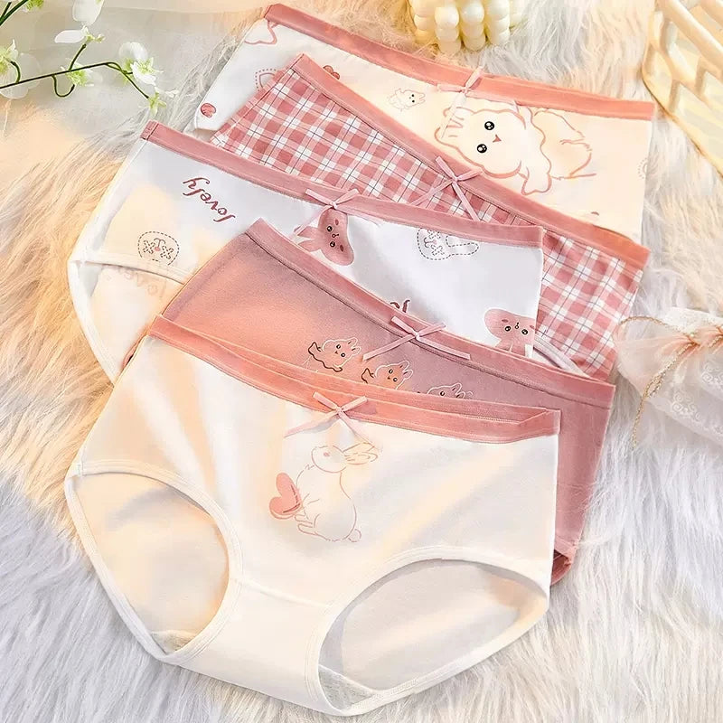 5Pcs COTTON PANTIES