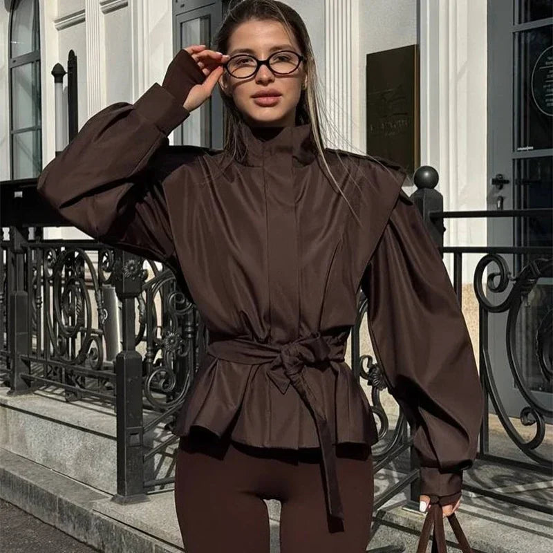 BELTED TRENCH