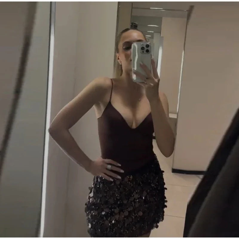 PAILLETTE SKIRT
