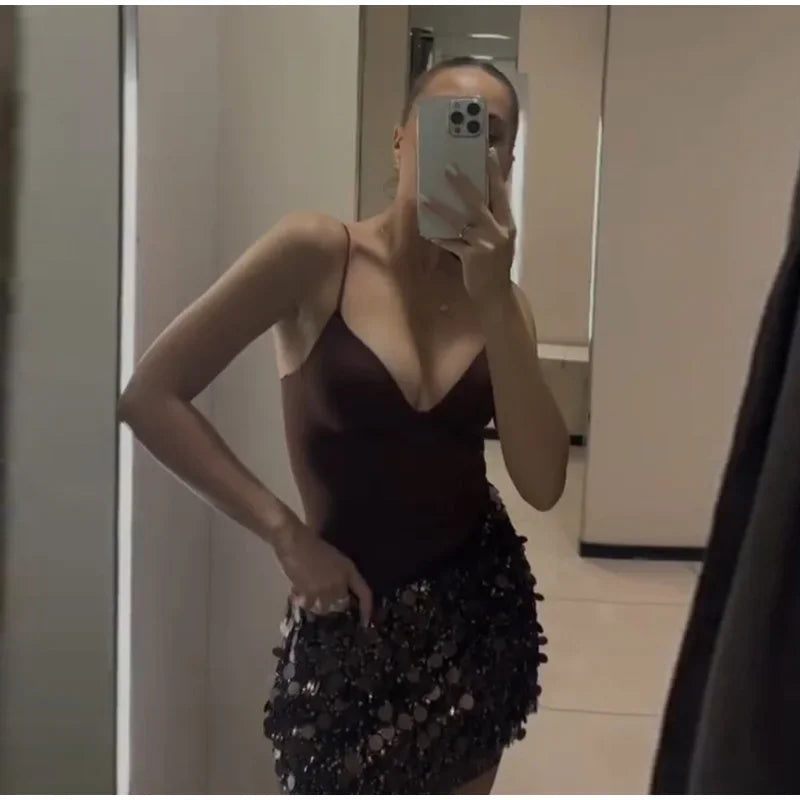 PAILLETTE SKIRT