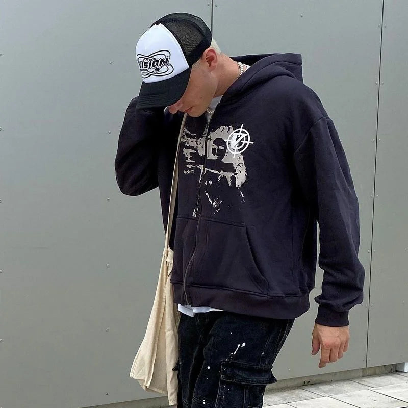 RHINESTONE HOODIE