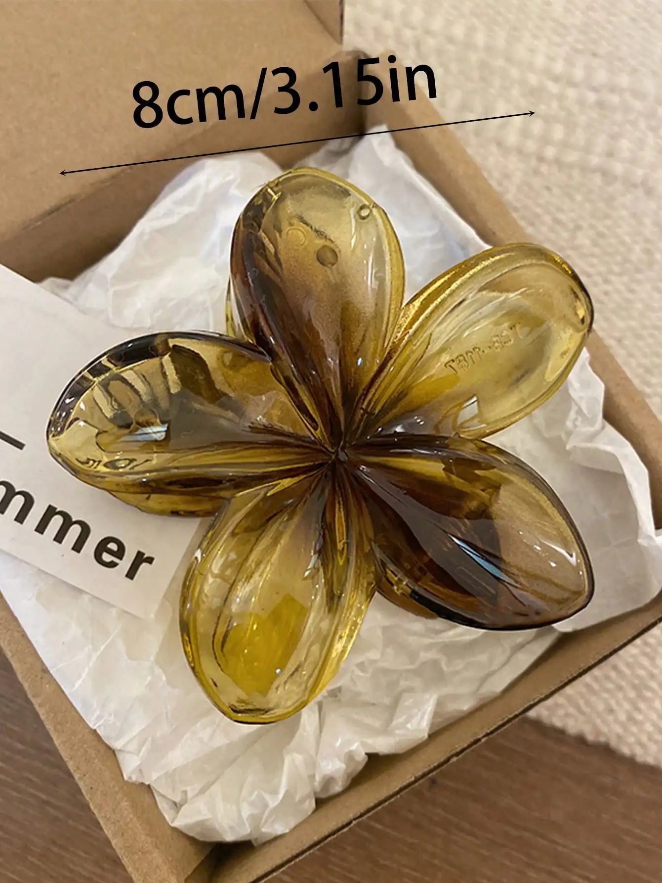 FLOWER HAIR CLIP