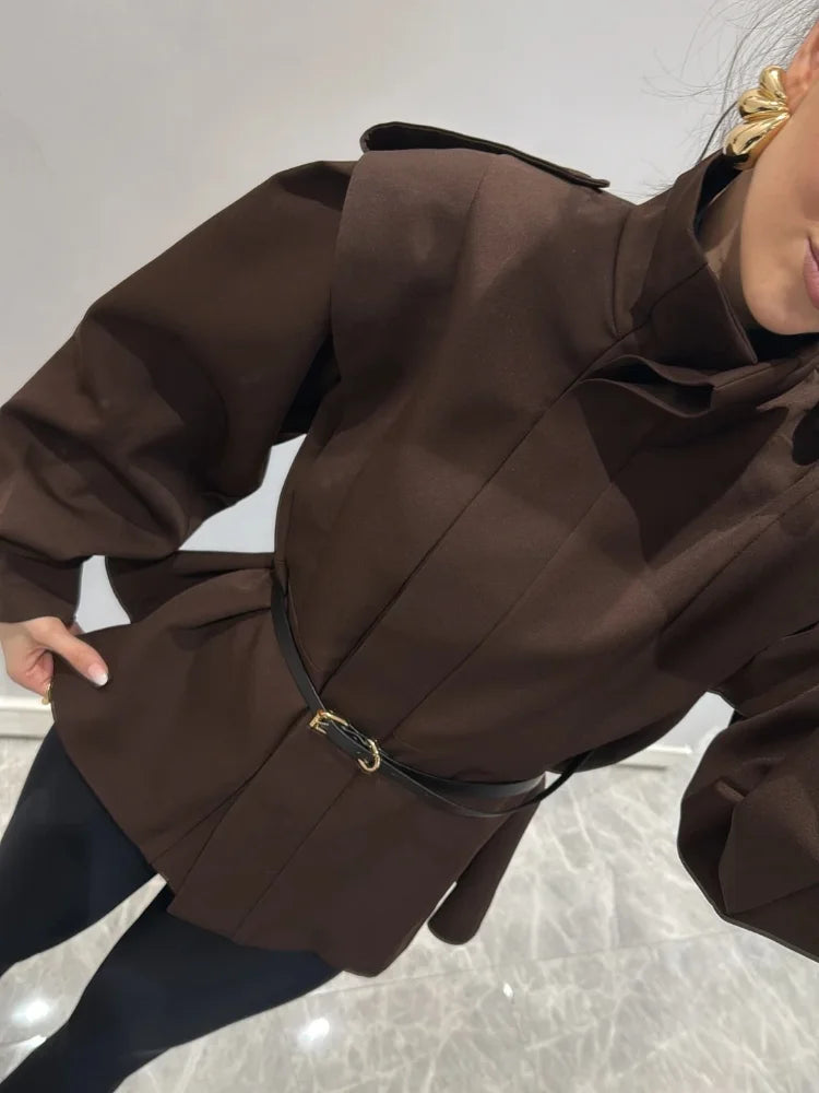BELTED TRENCH