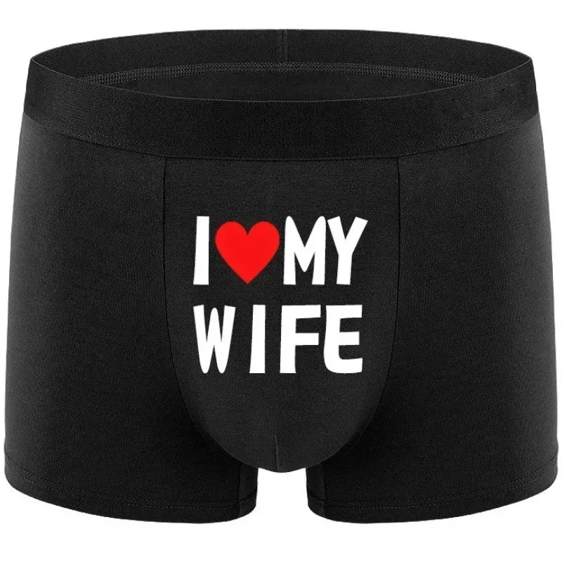 I LOVE MY WIFE BOXER