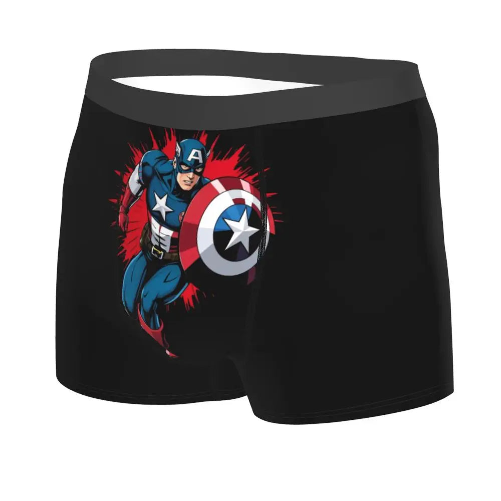CAPTAIN AMERICA  BOXER  3D PRINT