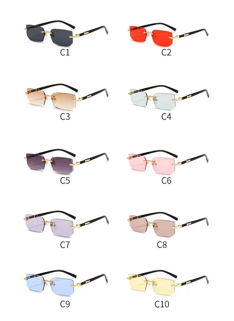 RIMLESS SUNGLASSES