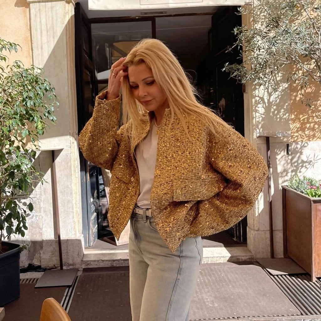 GLITTER COAT