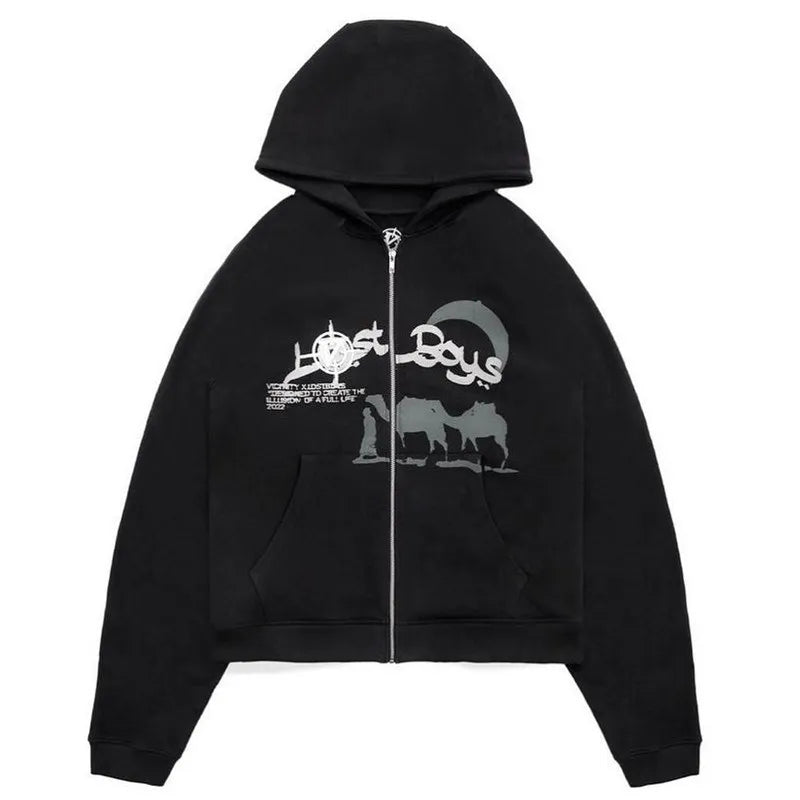 RHINESTONE HOODIE