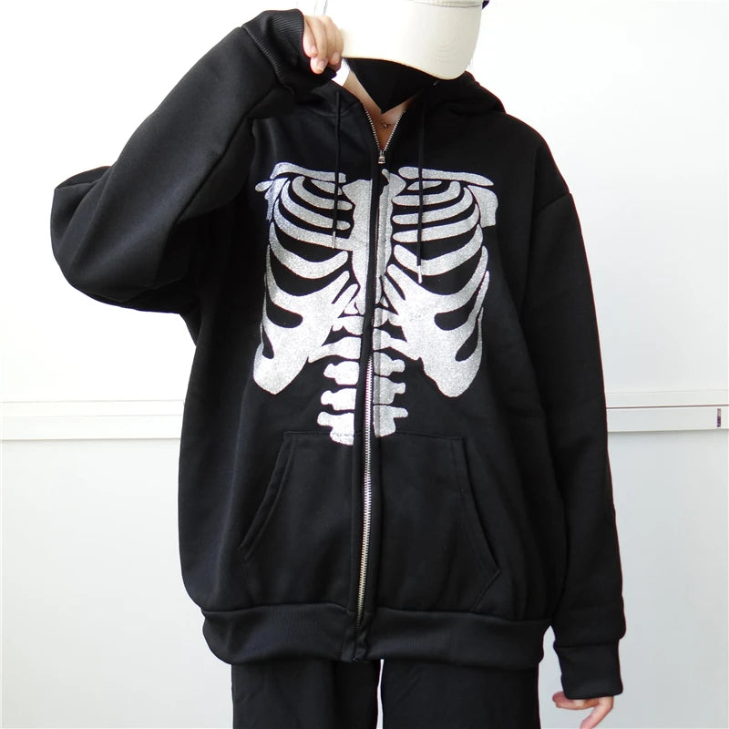 RHINESTONE HOODIE