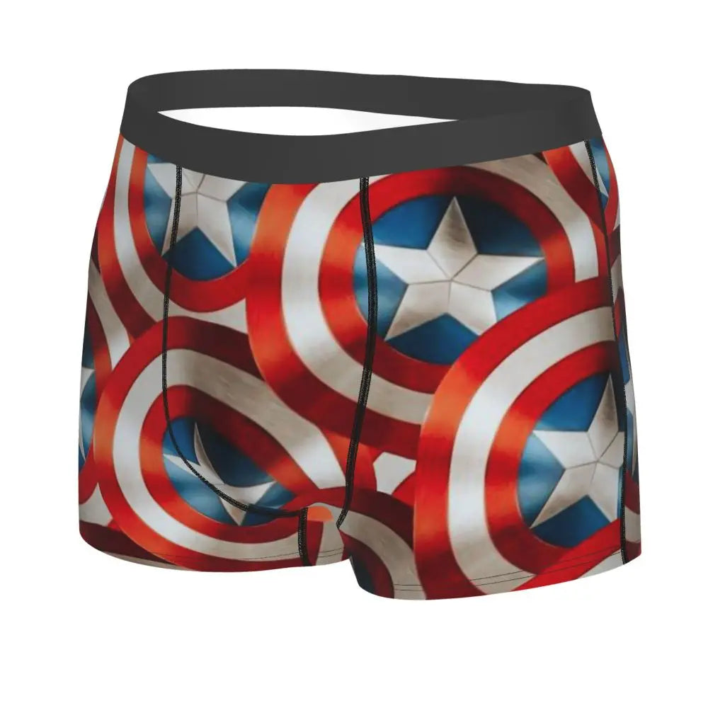 CAPTAIN AMERICA  BOXER  3D PRINT