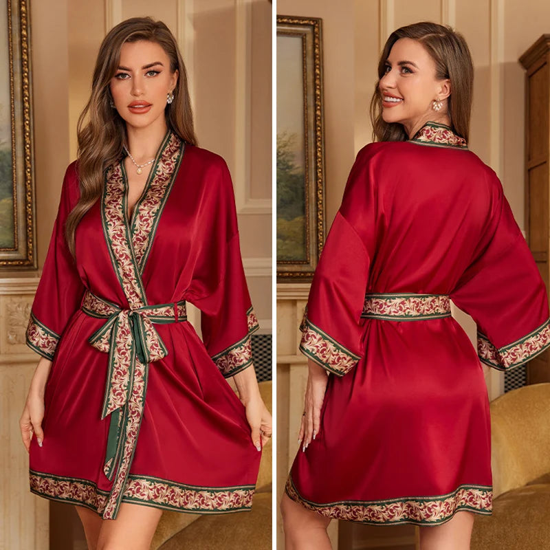 NAVY ROBE PYJAMA