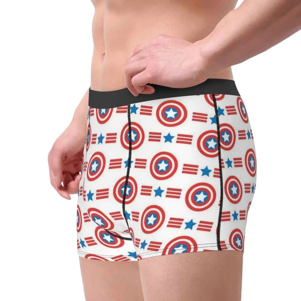 CAPTAIN AMERICA  BOXER  3D PRINT