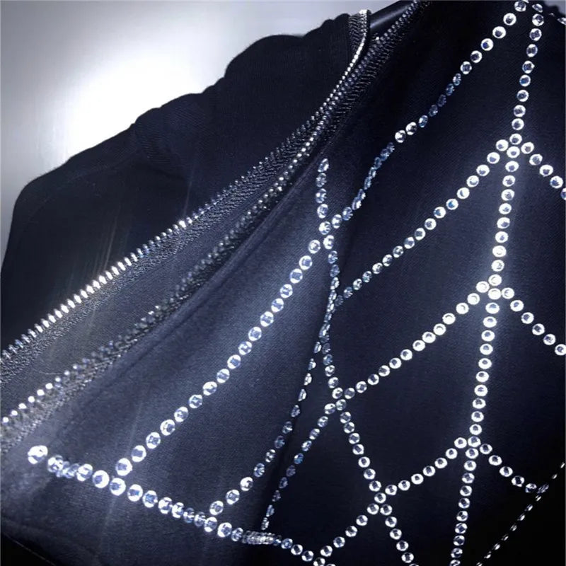 RHINESTONE HOODIE