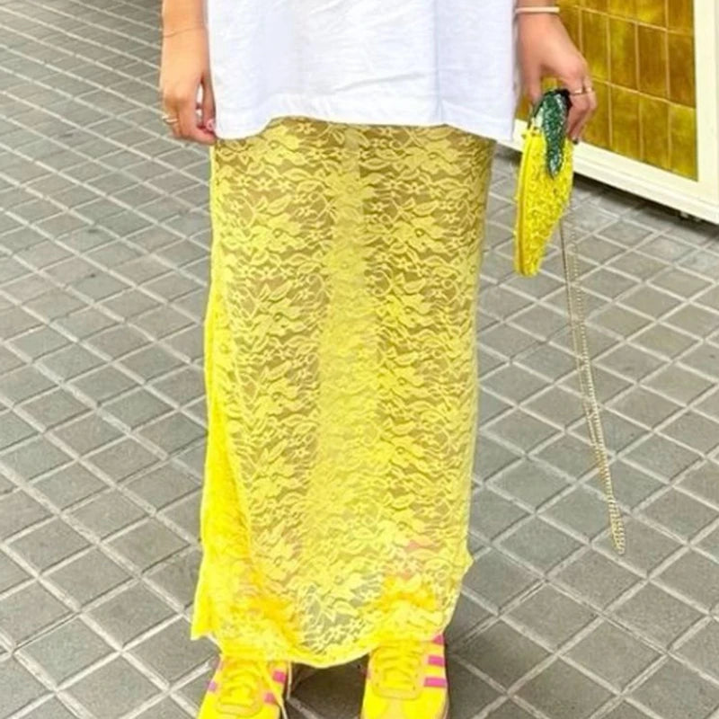 SHEER SKIRT