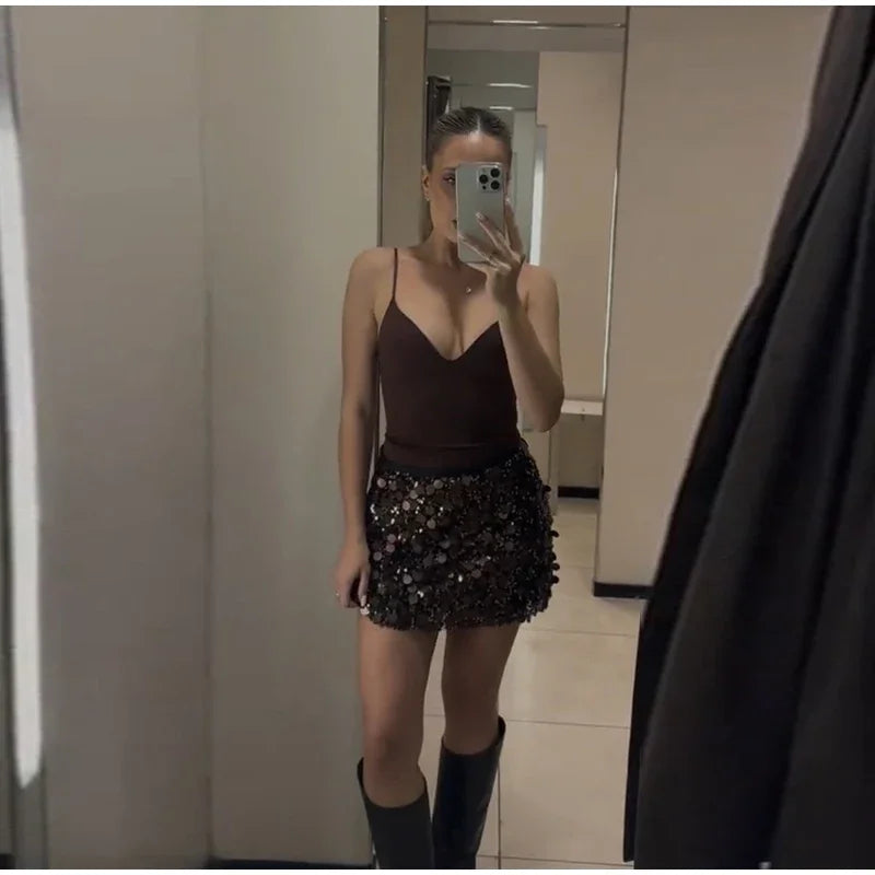PAILLETTE SKIRT