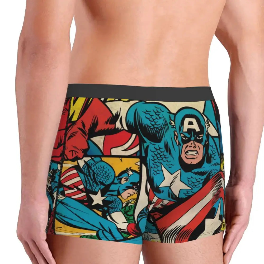 CAPTAIN AMERICA  BOXER  3D PRINT