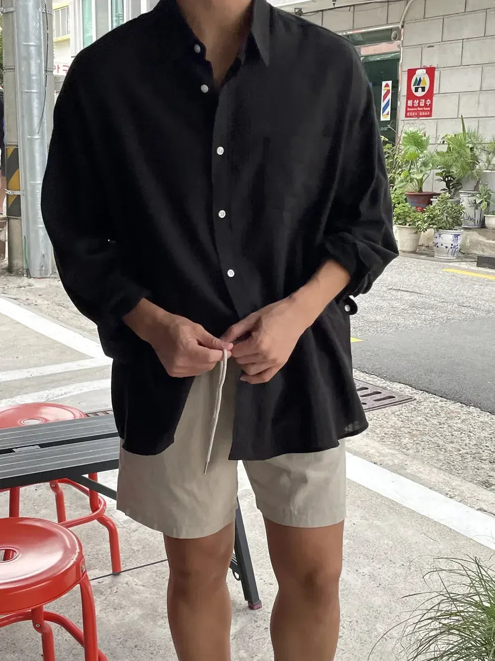 LINEN SHIRT