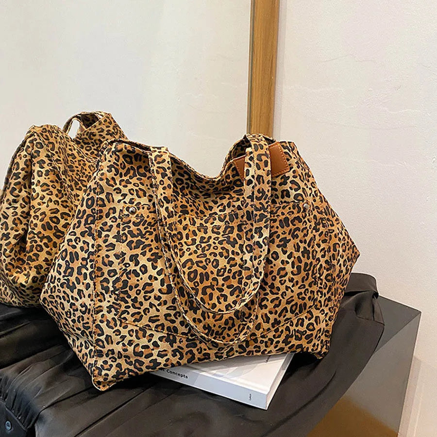 LEOPARD TOTE BAG