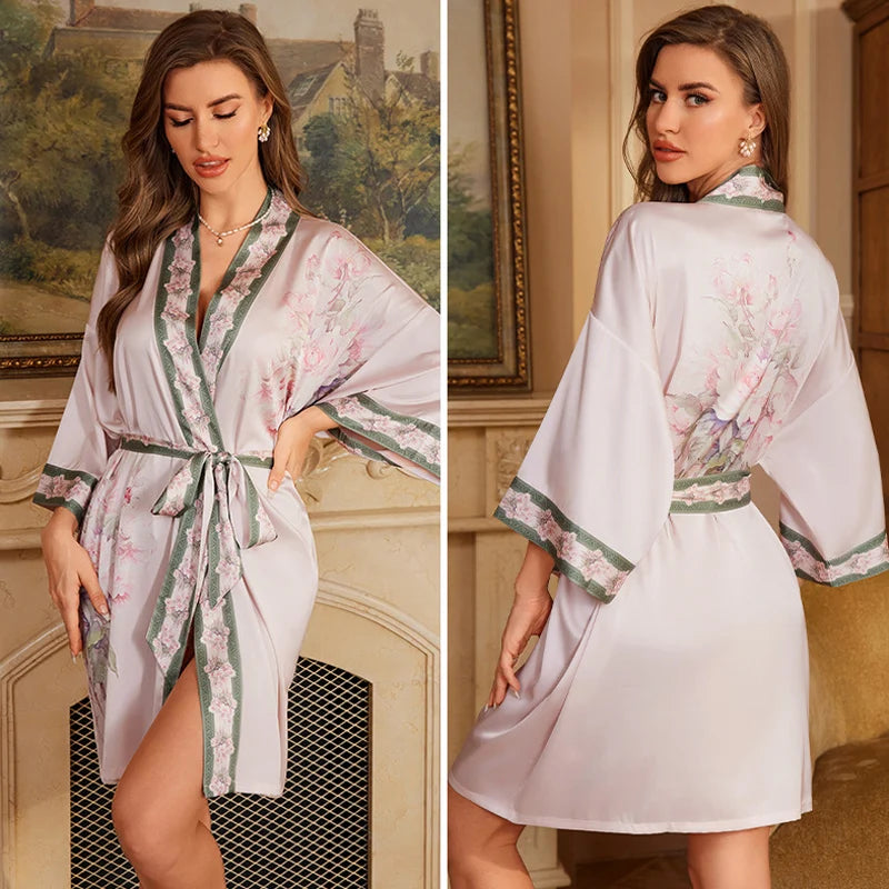 NAVY ROBE PYJAMA