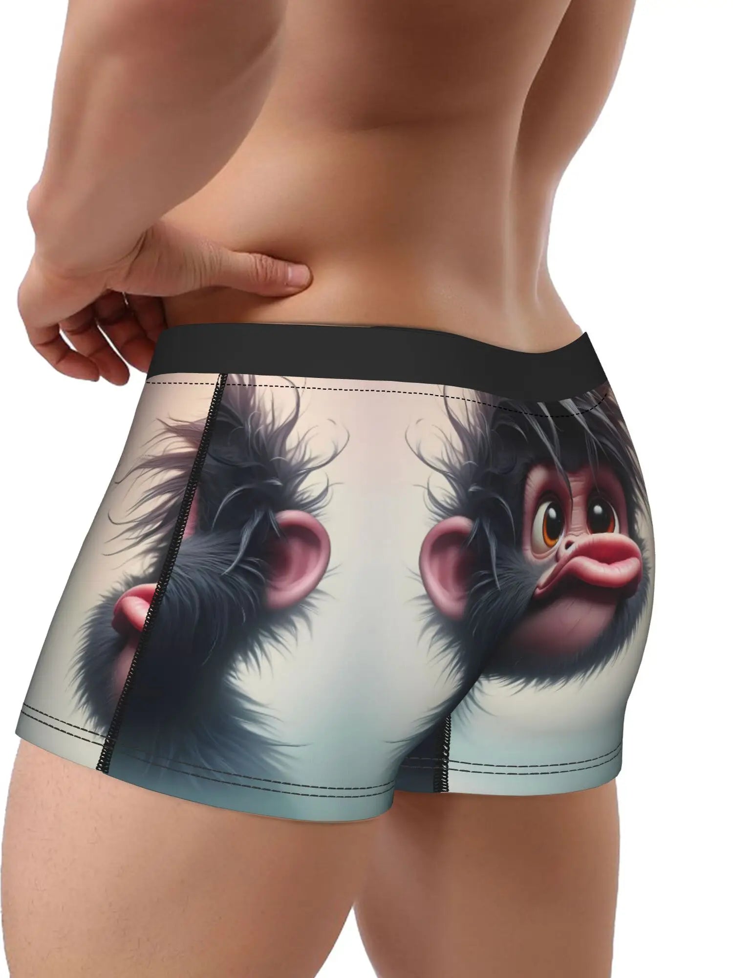 MEN FUNNY MONSTER BOXER