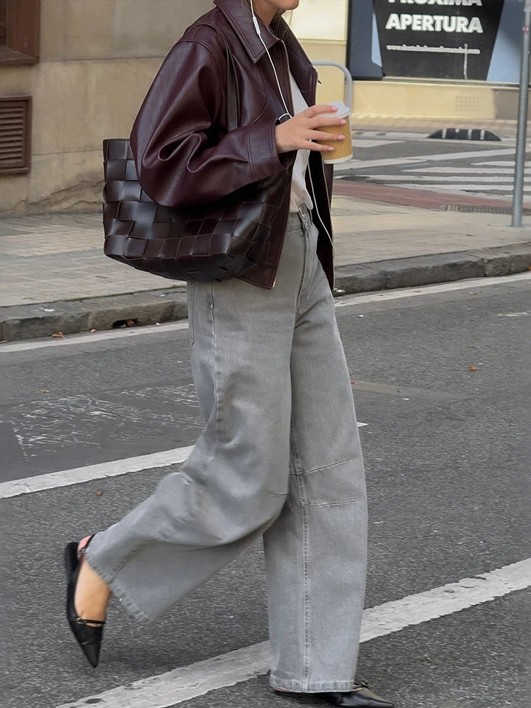 BURGUNDY JACKET