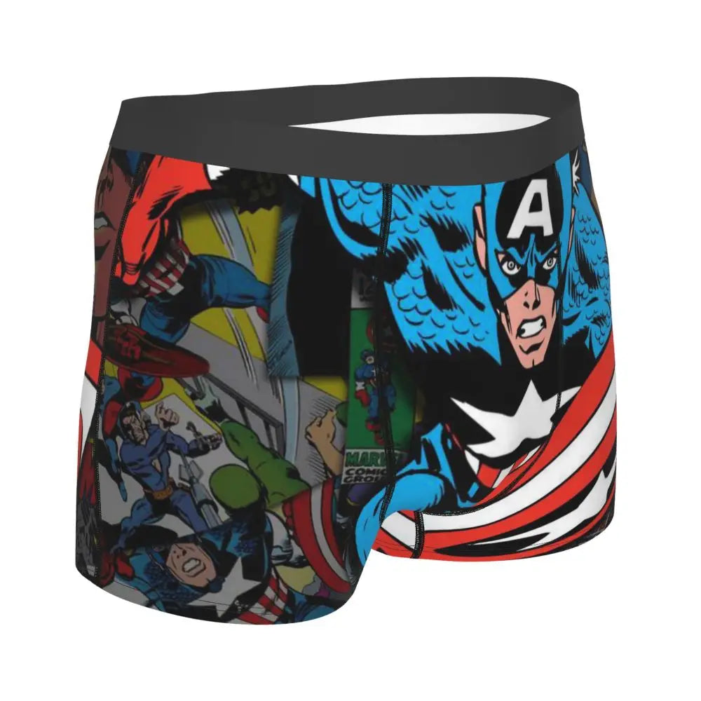 CAPTAIN AMERICA  BOXER  3D PRINT