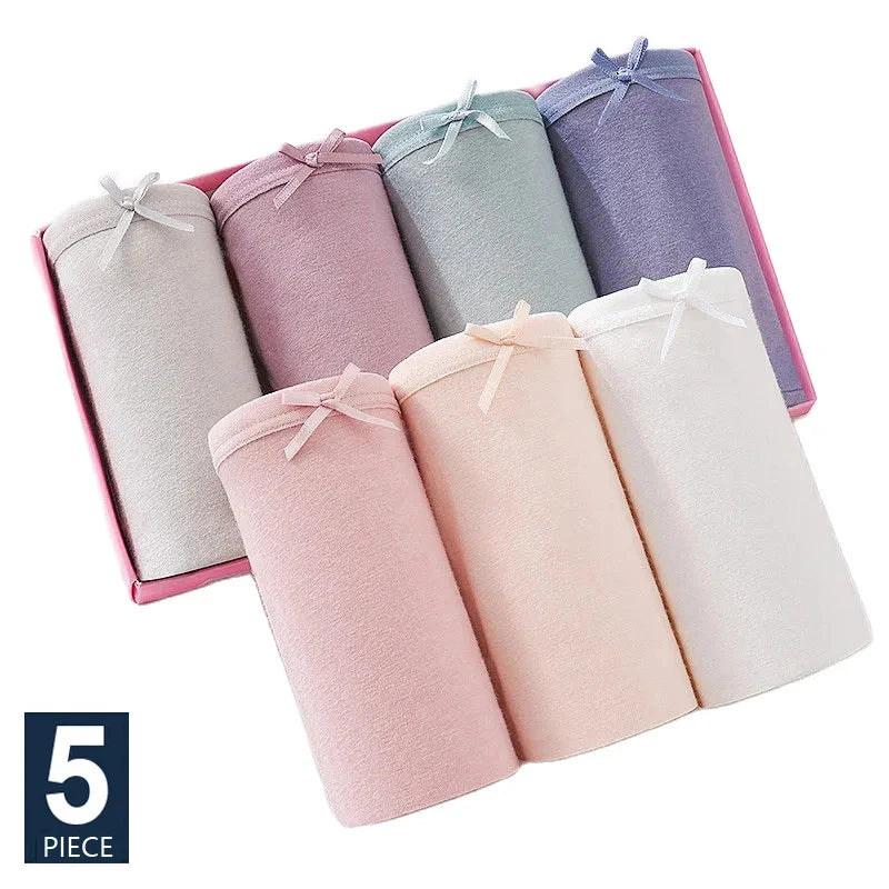 5Pcs COTTON PANTIES