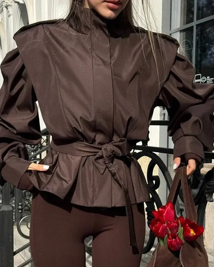 BELTED TRENCH