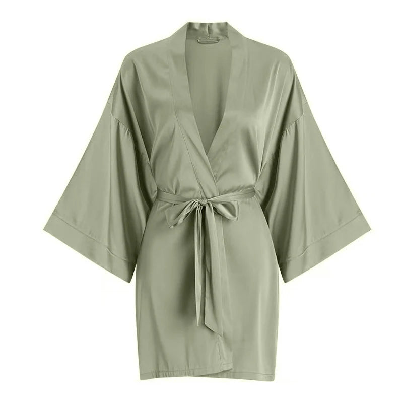 NAVY ROBE PYJAMA