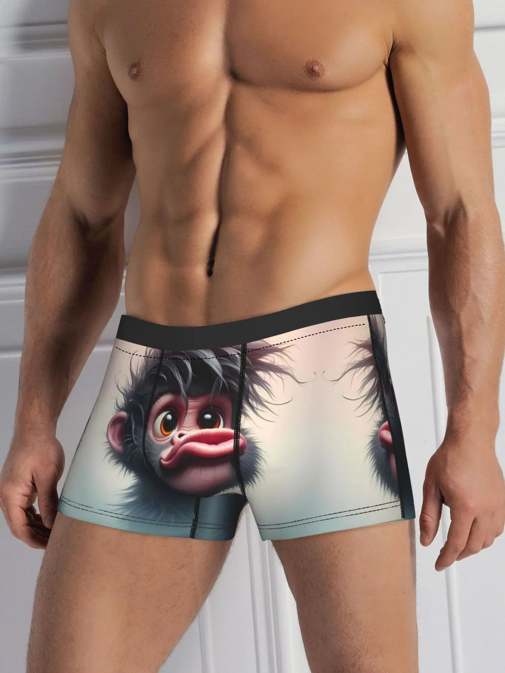 MEN FUNNY MONSTER BOXER