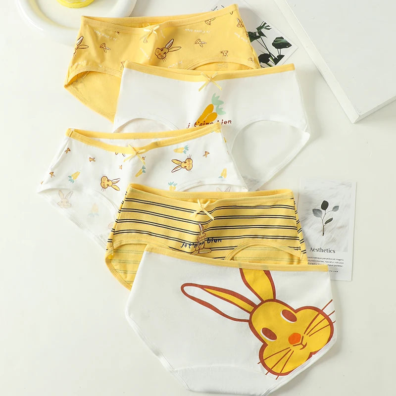 5Pcs COTTON PANTIES