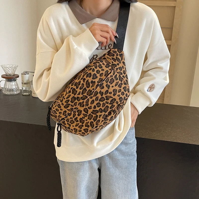 LEOPARD CROOSSBODY BAG