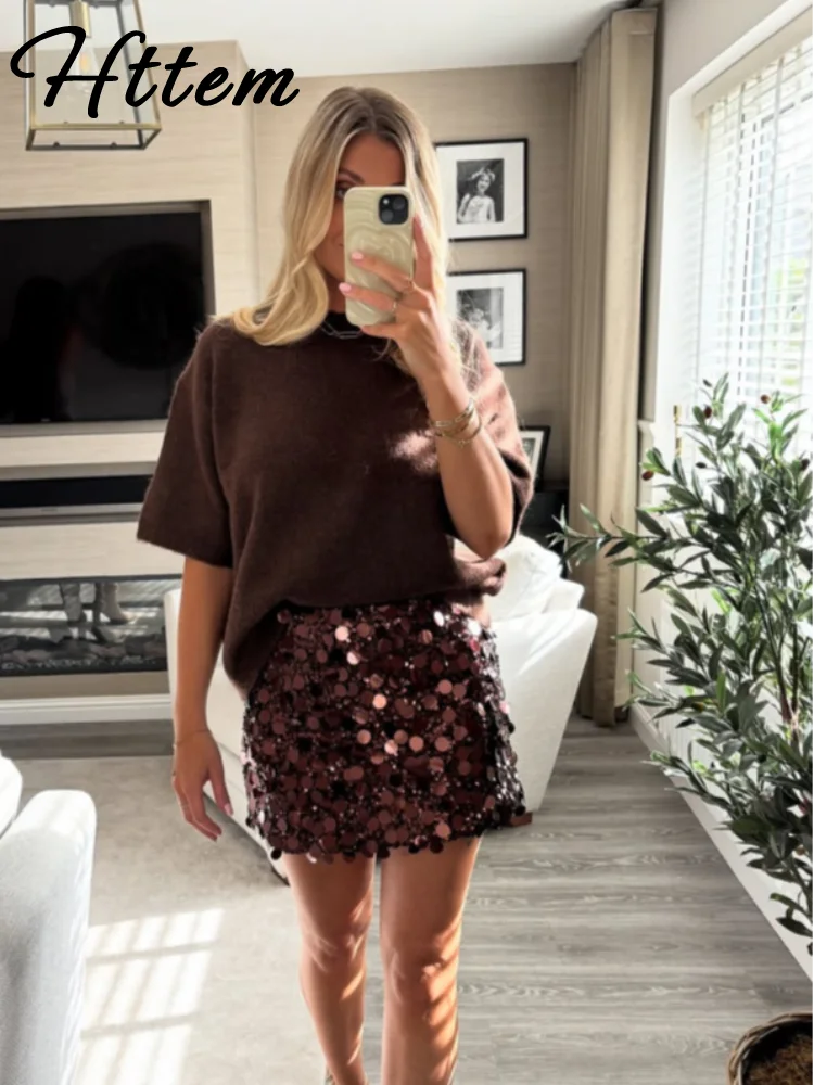 PAILLETTE SKIRT