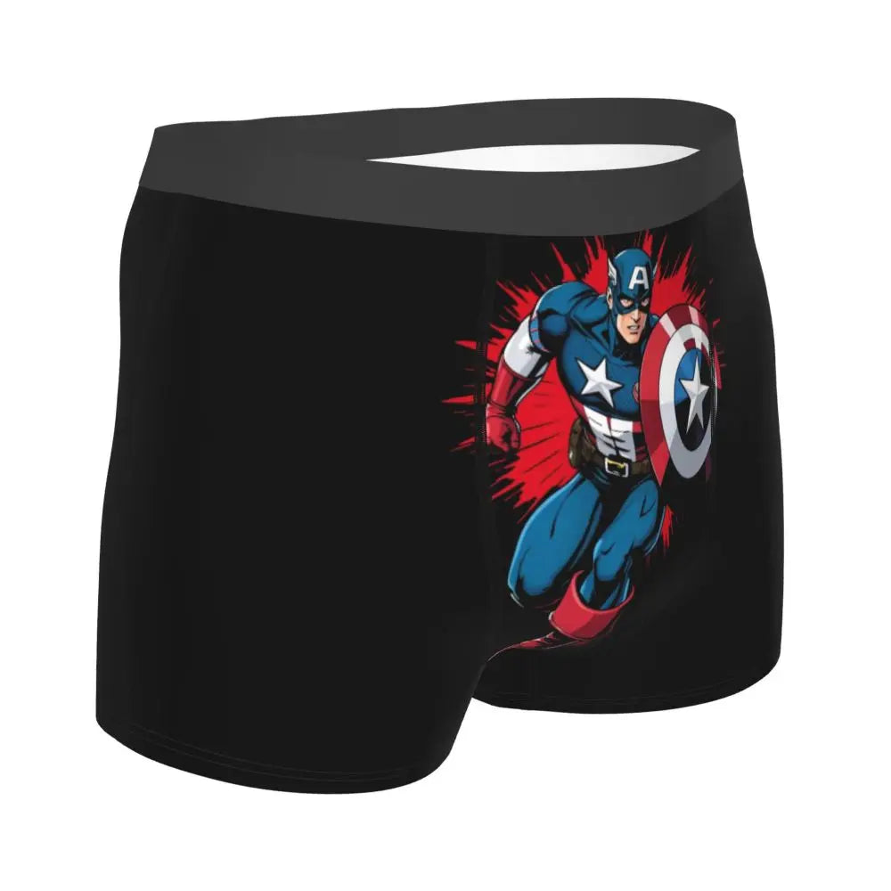 CAPTAIN AMERICA  BOXER  3D PRINT