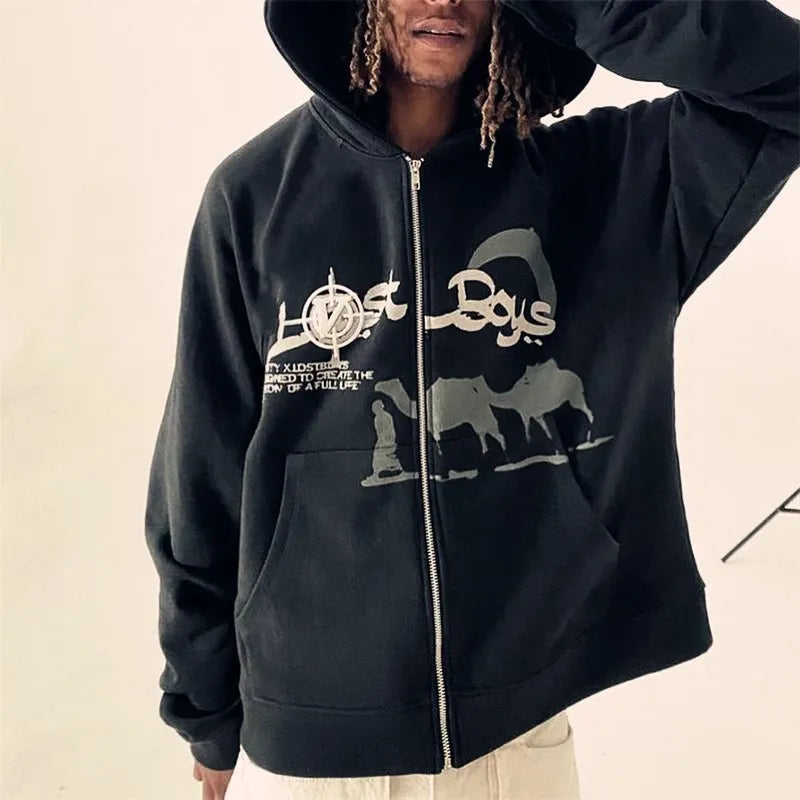 RHINESTONE HOODIE