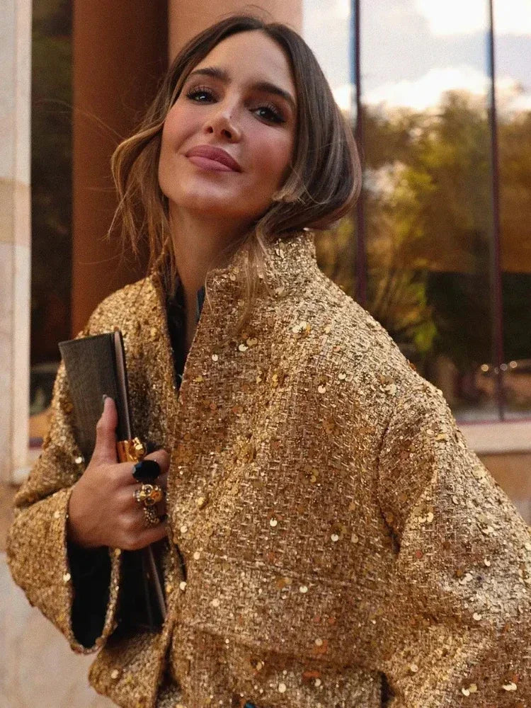GLITTER COAT
