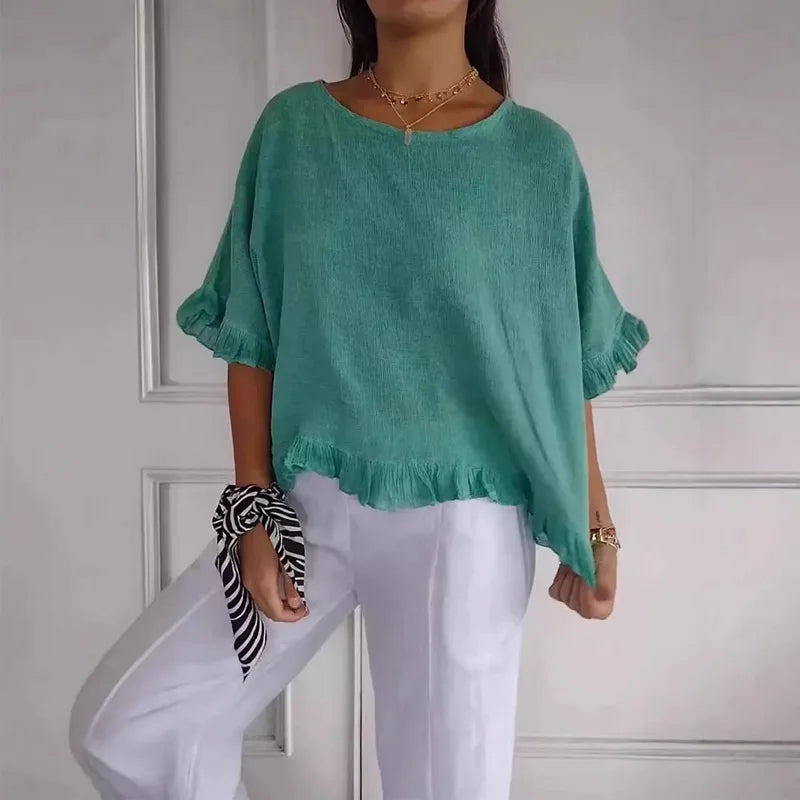 BLUE BLOUSE