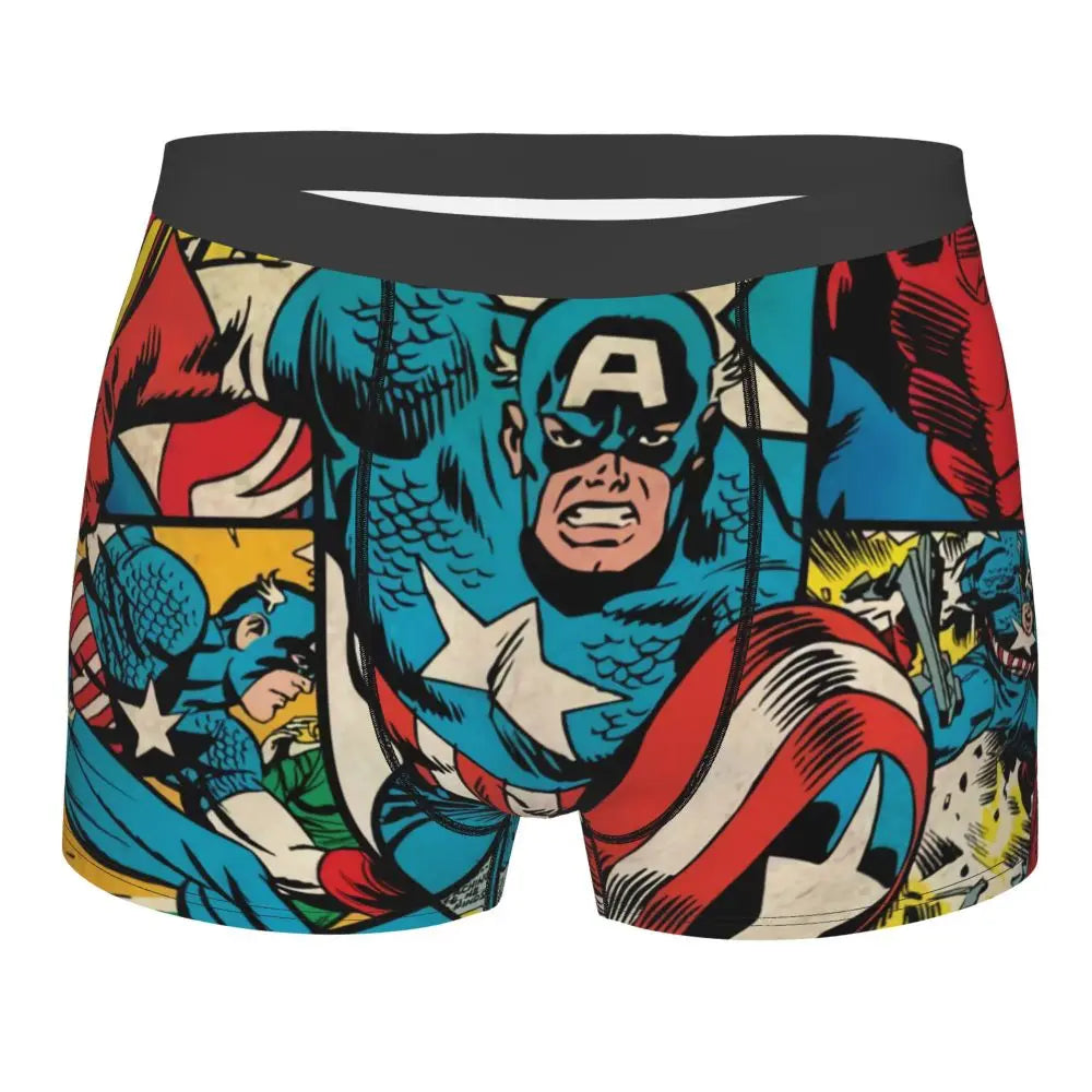 CAPTAIN AMERICA  BOXER  3D PRINT