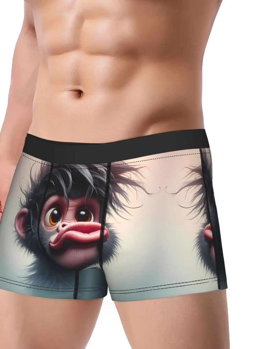 MEN FUNNY MONSTER BOXER
